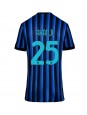 Inter Milan Manuel Akanji #25 Replika Hemmakläder Dam 2025-26 Kortärmad